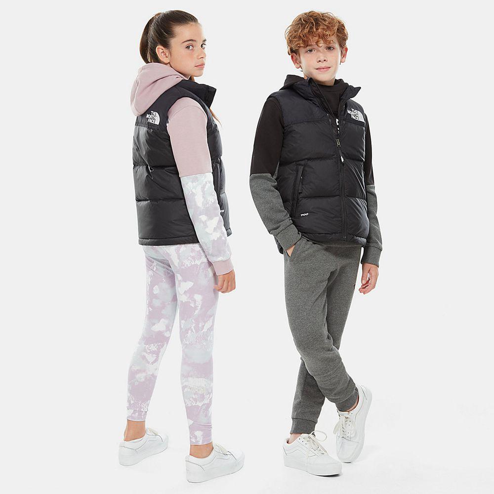 The North Face 1996 Retro Παιδικα Μπουφάν Nuptse - Μαυρα (LWCY36529)